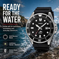 Casio MDV106 Series | Unisex Analog Watch | 200M WR | Stainless Steel Case | Resin Band | 2 Hand Analog (HR, Min, SEC) | Date Display | Screw Down Crown/Screw Down Caseback | 3 Year Battery